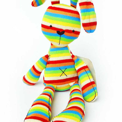 Hot 50CM Rainbow Rabbit With Tags Mamas & Papas