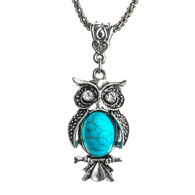 Trendy Cute Owl Necklace - Pendant Size:3.2*1.9cm