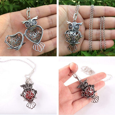 Retro Owl Necklace - Pendant Size:5*3cm | Length:70cm