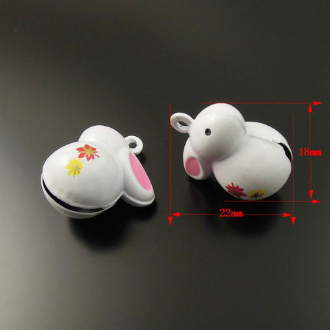 10pcs | Handmade Jingle Bells - Cute Baby Gift  [22*18*13mm]