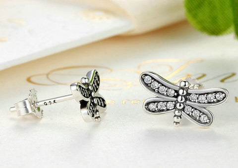 Petite Dragonfly Earrings