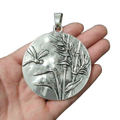 Large Antique Dragonfly Charm