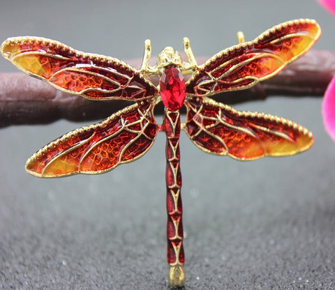 Unique Dragonfly Brooch