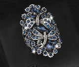 Vintage Big Dragonfly Ring