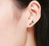 925 Sterling Silver Cute Rabbit & Carrot  Earrings