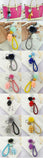 Rabbit Keychain - Fluffy Fur Ball