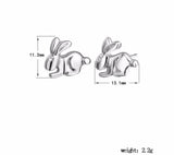 Unique Bunny Rabbit Earrings 2018