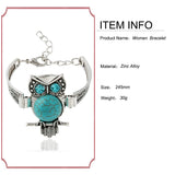 Popular Adjustable Owl Shaped Chain Bracelet - 17cm length
