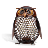Piggy Bank Owl Shaped Figurine