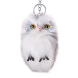 15CM Keyring Fluffy Plush Owl