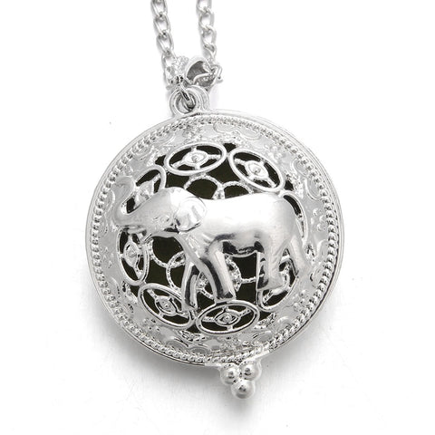 Aromatherapy Necklace with Owl | Pendant Size:3.5cm*3.5cm