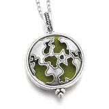 Aromatherapy Necklace with Owl | Pendant Size:3.5cm*3.5cm