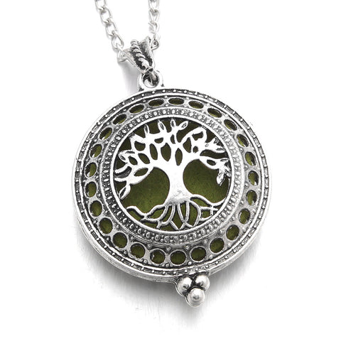 Aromatherapy Necklace with Owl | Pendant Size:3.5cm*3.5cm