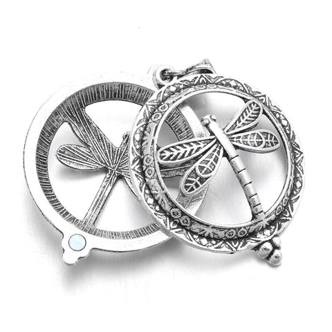 Aromatherapy Necklace with Dragonfly