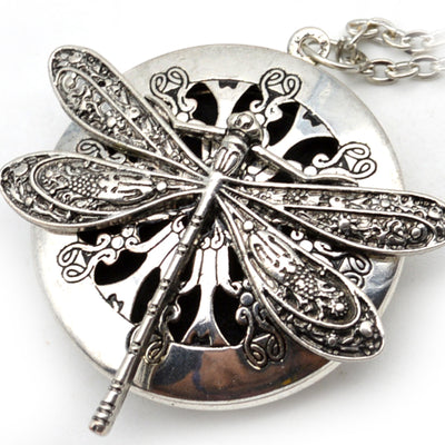 Antique Dragonfly Aromatherapy Diffuser - Pendant