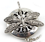 Antique Dragonfly Aromatherapy Diffuser - Pendant