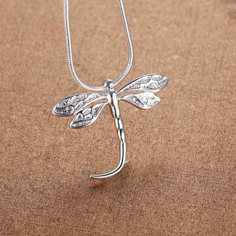 Lovely Necklace with Dragonfly