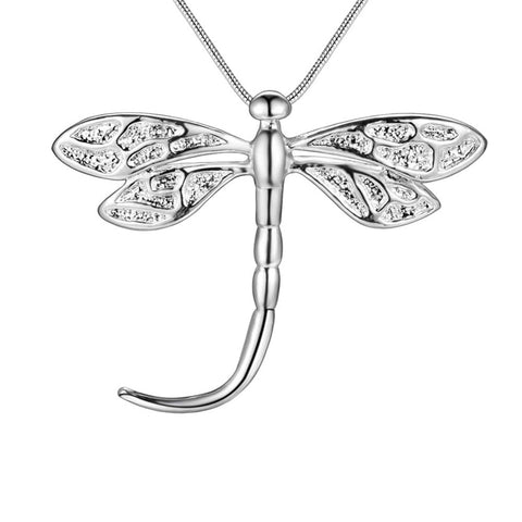 Lovely Necklace with Dragonfly