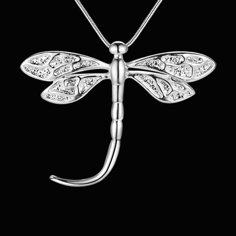 Lovely Necklace with Dragonfly