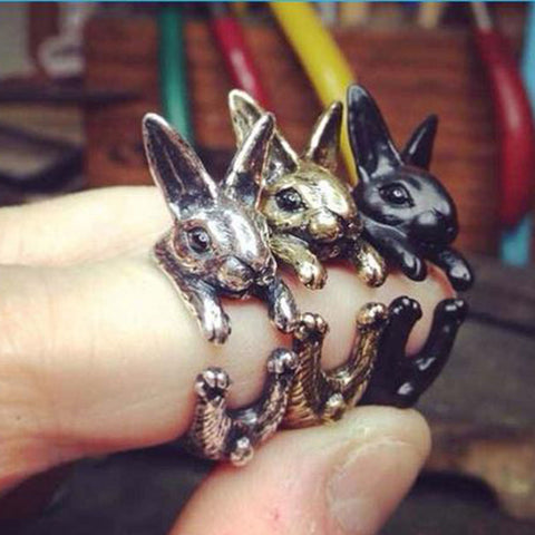 Adjustable Size Amazing Rabbit Ring