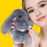 Fur Rabbit Bunny Keychain | Top Trend 2018