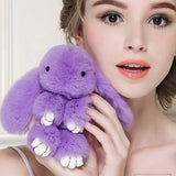 Fur Rabbit Bunny Keychain | Top Trend 2018