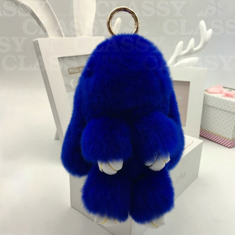 Fur Rabbit Bunny Keychain | Top Trend 2018