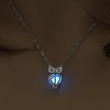 Glowing Owl Pendant | Pendant Size:2.1*1.1CM