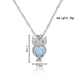 Glowing Owl Pendant | Pendant Size:2.1*1.1CM