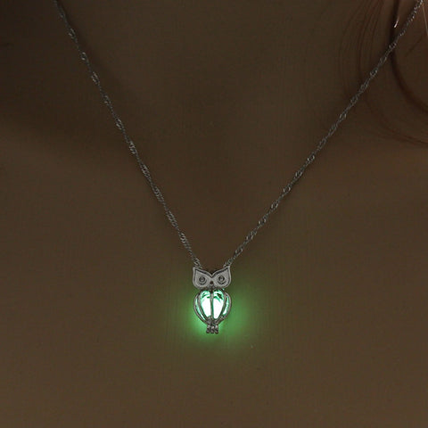 Glowing Owl Pendant | Pendant Size:2.1*1.1CM