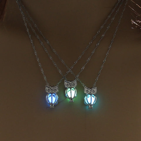 Glowing Owl Pendant | Pendant Size:2.1*1.1CM