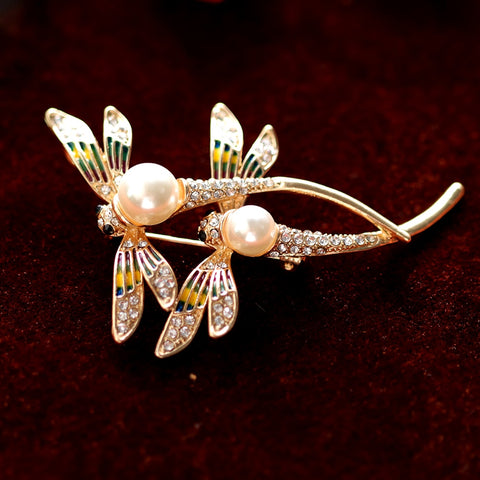 Unique Dragonfly Brooch - Trandy Brooch