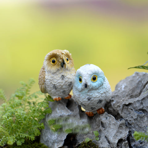 Home & Garden Owl Ornament Decoration - Miniatures