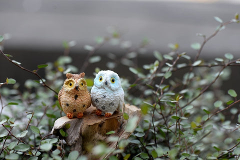 Home & Garden Owl Ornament Decoration - Miniatures