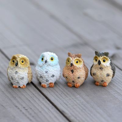 Home & Garden Owl Ornament Decoration - Miniatures