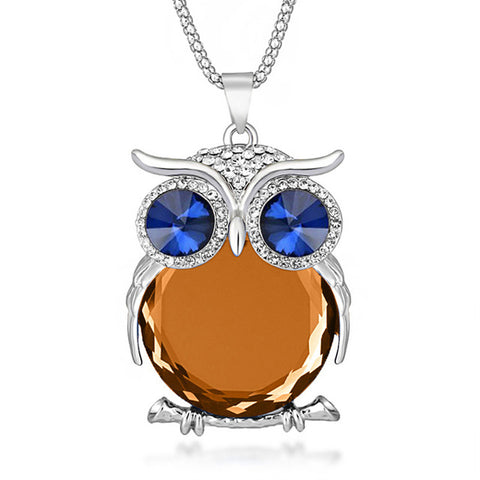 Classic Owl Necklace | Pendant Size:6.0cm*5.5cm