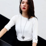 Classic Owl Necklace | Pendant Size:6.0cm*5.5cm