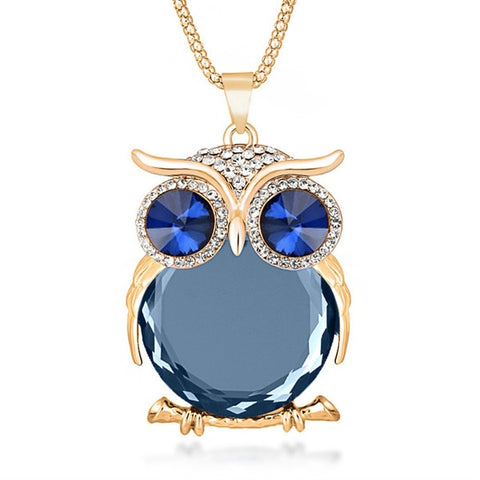 Classic Owl Necklace | Pendant Size:6.0cm*5.5cm