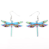 Amazing Long Dragonfly Earrings
