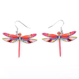 Amazing Long Dragonfly Earrings