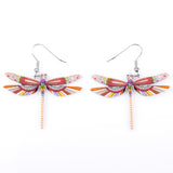 Amazing Long Dragonfly Earrings