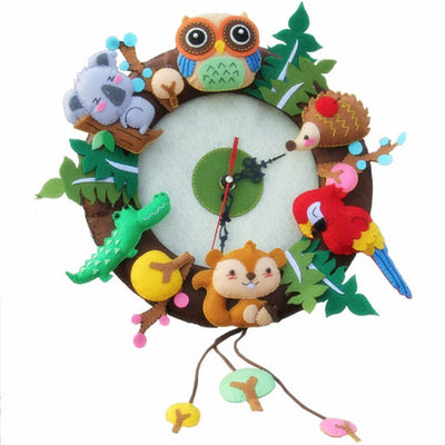 Funny Wall Clock - Handmade | Complete Size:32*41cm