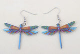 Amazing Long Dragonfly Earrings