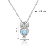 Glowing Owl Pendant | Pendant Size:2.1*1.1CM