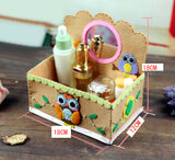 Lovely Owl Style Cosmetic Container