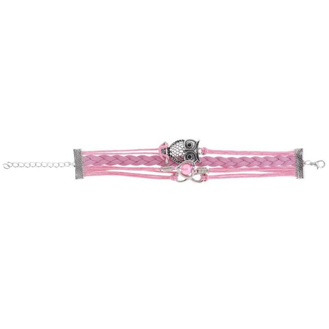 New Punk Handmade Owl  Bracelets