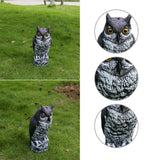 Realistic Owl with Straigh Head - Garden Protector