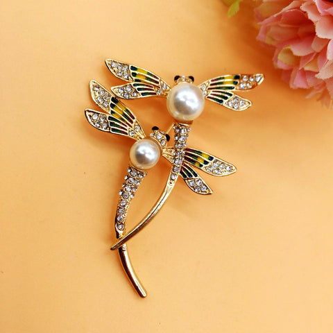 Unique Dragonfly Brooch - Trandy Brooch