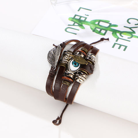 Vintage Rope Handmade Owl Bracelets