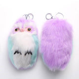 15CM Keyring Fluffy Plush Owl